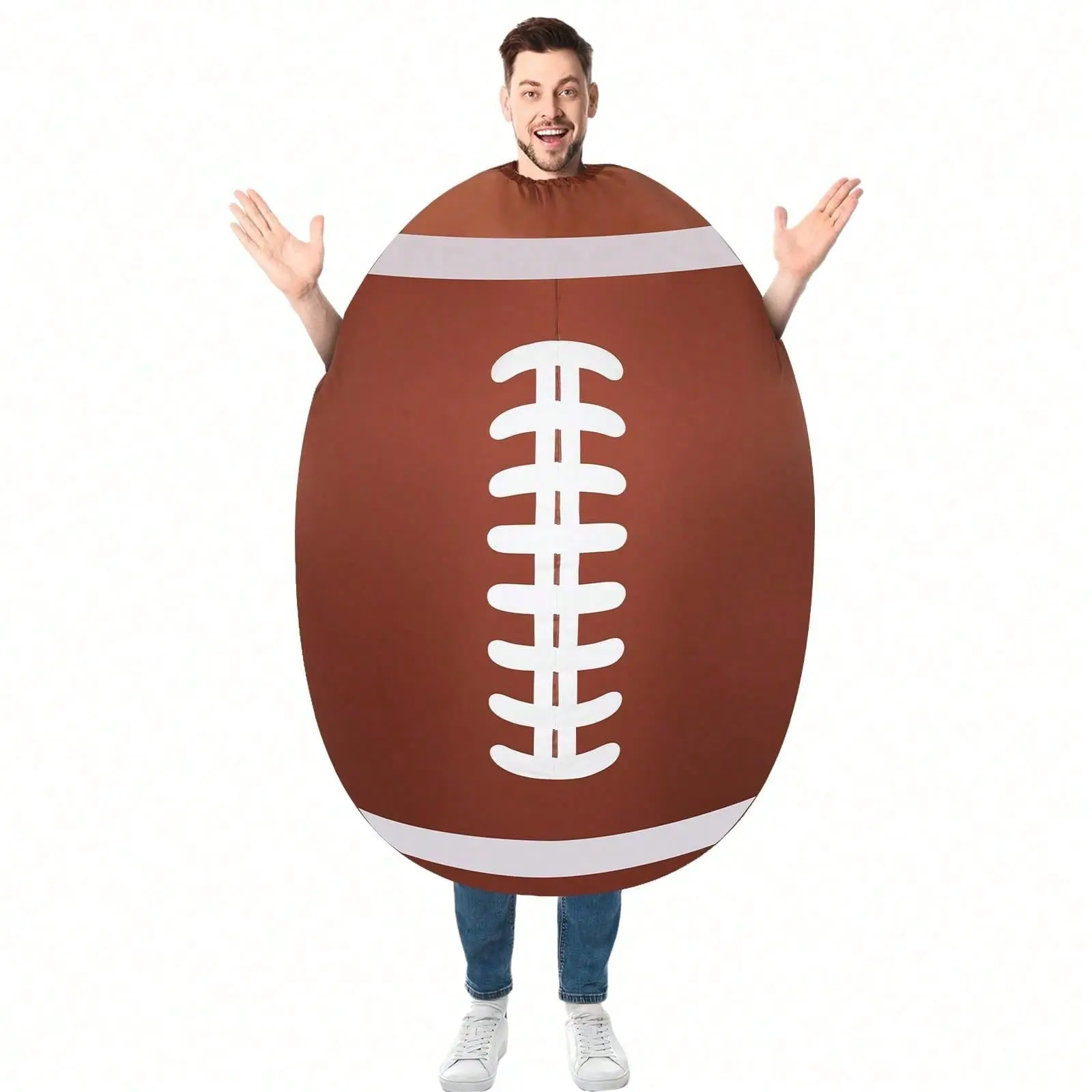 [Valentine Special] Unisex Inflatable Halloween Costume For Adults – Blow Up Party Outfit With Pump, Funny Group Wear For Christmas & Theme Parties
