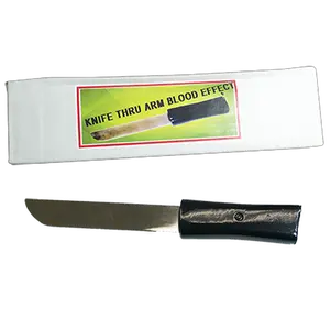 Knife Thru Arm - Chopped Arm Magic Trick! Scary Halloween Illusion