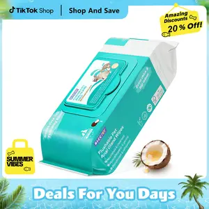 HICC PET Viscose Grooming Wipes for Dogs & Cats, Vet-Recommended, Hypoallergenic, Hydrating, Fur-Nourishing, Cleaning & Deodorizing Butt Wipes, 100 Counts, Light Outdoor Use,summerwins