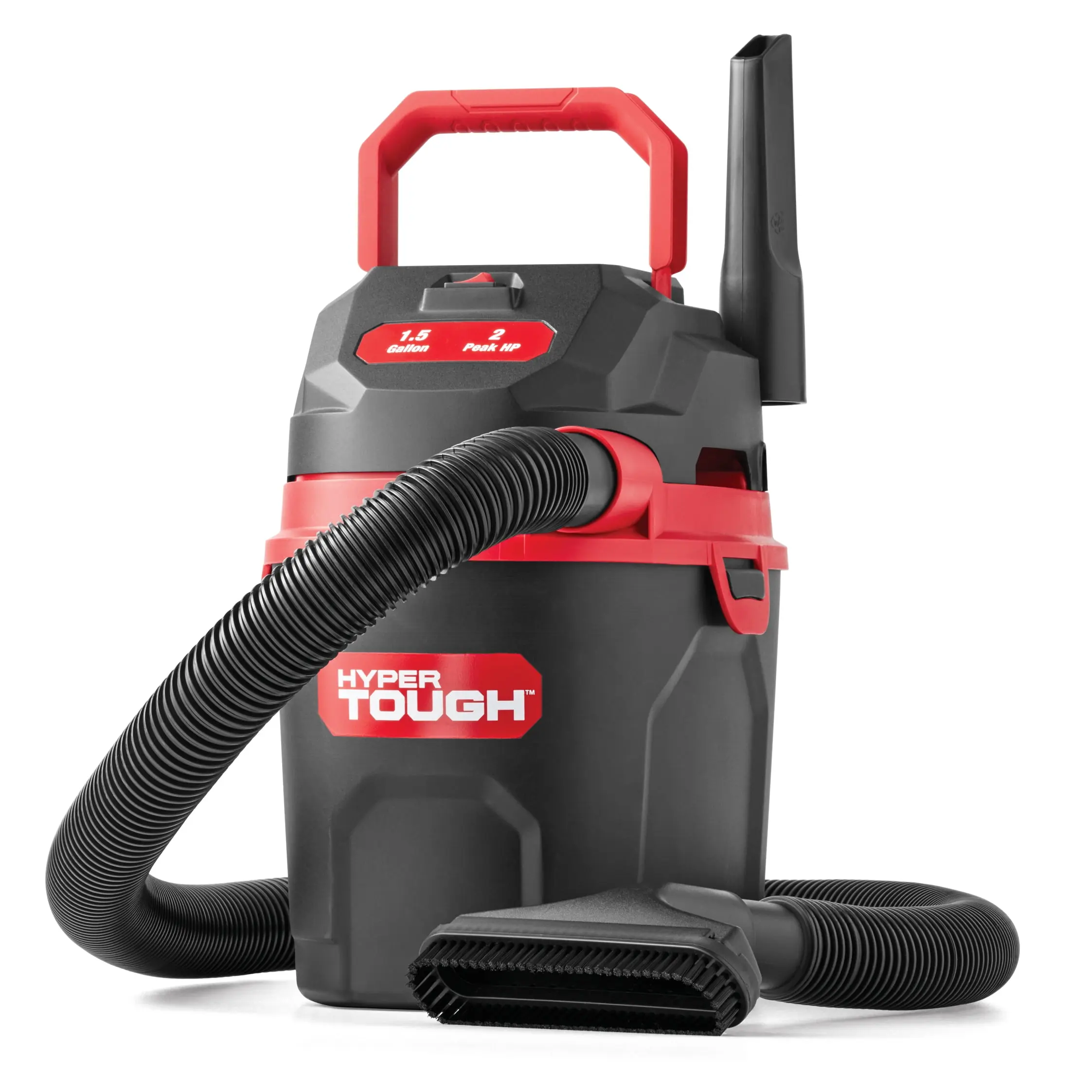 Hyper Tough 1.5gal 2 HP Wet/Dry Vacuum VH105 3502 Hyper Tough 1.5gal 2 HP Wet/Dry Vacuum VH105 3502