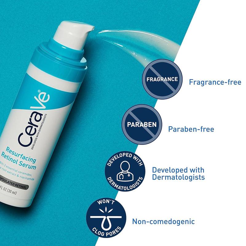 CeraVe Acne-Prone Skin Bundle: CeraVe Acne Control Cleanser & CeraVe Acne Resurfacing Retinol Serum