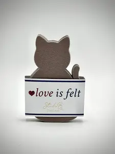 Cat Coasters set of 4; Wholesale Pack of 10 sets