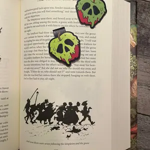 Poison Apple Magnetic Book Marker