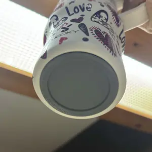 Product Review of 【Latest Style】 - Meoky 40oz Stay Hot Or Cold All DayStainless Steel Thermos Cup, Perfect For Car, Office & Travel, Large Capacity, Trendy Design, Valentine's Day gift Ready Glow-In-The-Dark White Marine Life, Insulated Mug Tumbler With Handle from 🇺** ❌**🇸