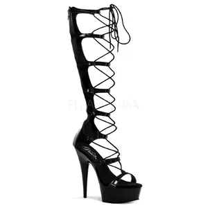 6 Inch Heel DELIGHT-698 Black Pat