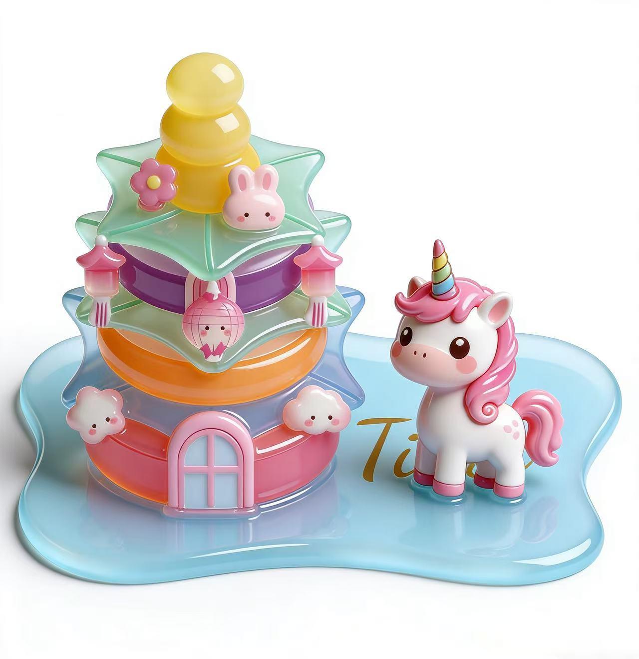 3D Crystal Sticker Puzzles – 8 Themes – Use as Stickers, Standalone Desk Decor, or Buildable Sensory Craft – Cute Mini Figurines for Laptop, Bottle, Bookshelf – Great Gift for Girls, Boys, Adults