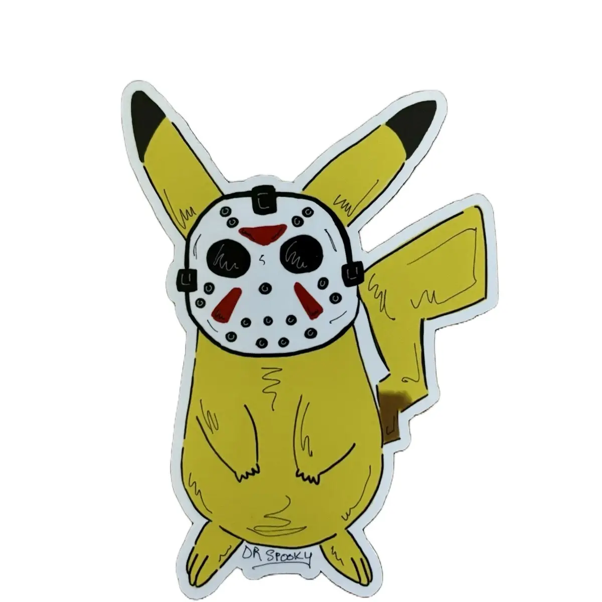 Jason Pikachu Sticker