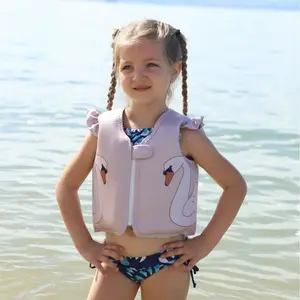 1pc Swimming Life Jacket, Buoyancy Vest Swim Aid, Floating Safety Life Vest, Kids Swimsuit Floats, Essential Pool Gear