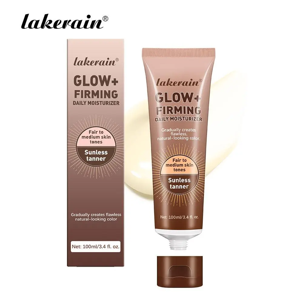 Moisturizing Sunless Tanning Cream, Natural Sunlight Kissed Glow Firming Tanning Cream, Lightweight Non-stain for All Skin Types, Body Care