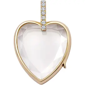 Women Round Titanium Steel 18K Gold Photo Locket Necklace Glass Floating Memory Locket That Holds Pictures for Family Friends Lovers