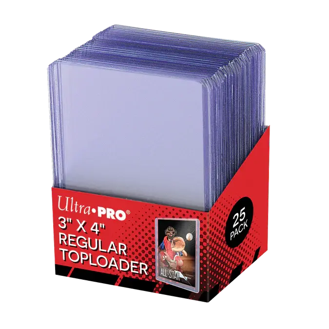 Ultra PRO Top Loaders 3*4 25ct - Standard Size Trading Cards