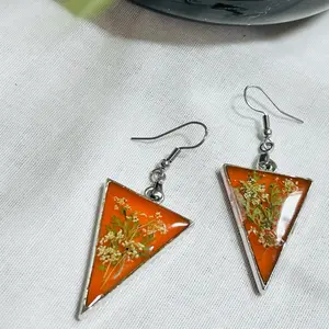 SCS-RSER2-008 Spring Dawn Triangle Earrings