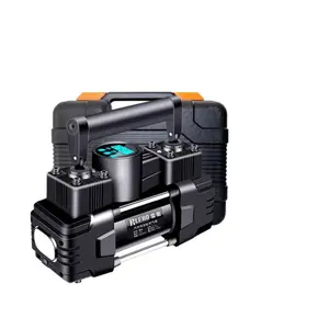 Car Air Pump Dual Cylinder High Pressure Portable Car Tire Inflator for Home and Car Use Electric Pump Other