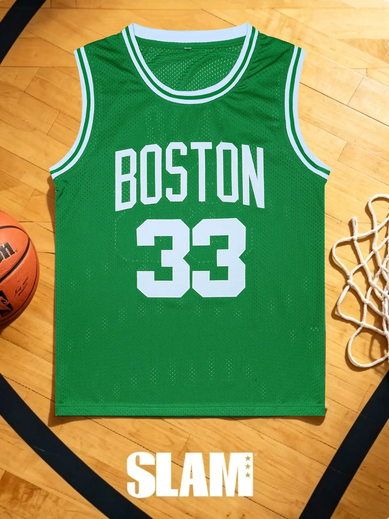 Men's Boston Basketball Jersey, Boston Basketball Vest, Quick Drying Breathable Basketball Jersey, Sportswear for Activities, Vintage Basketball Jersey, Sports Top for Basketball Player, Athletic Activewear, Fitness Top, Gym Apparel, Sports Clothing
