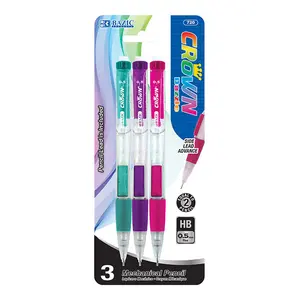 BAZIC Crown Dazzle 0.5 mm Mechanical Pencil (3/Pack)