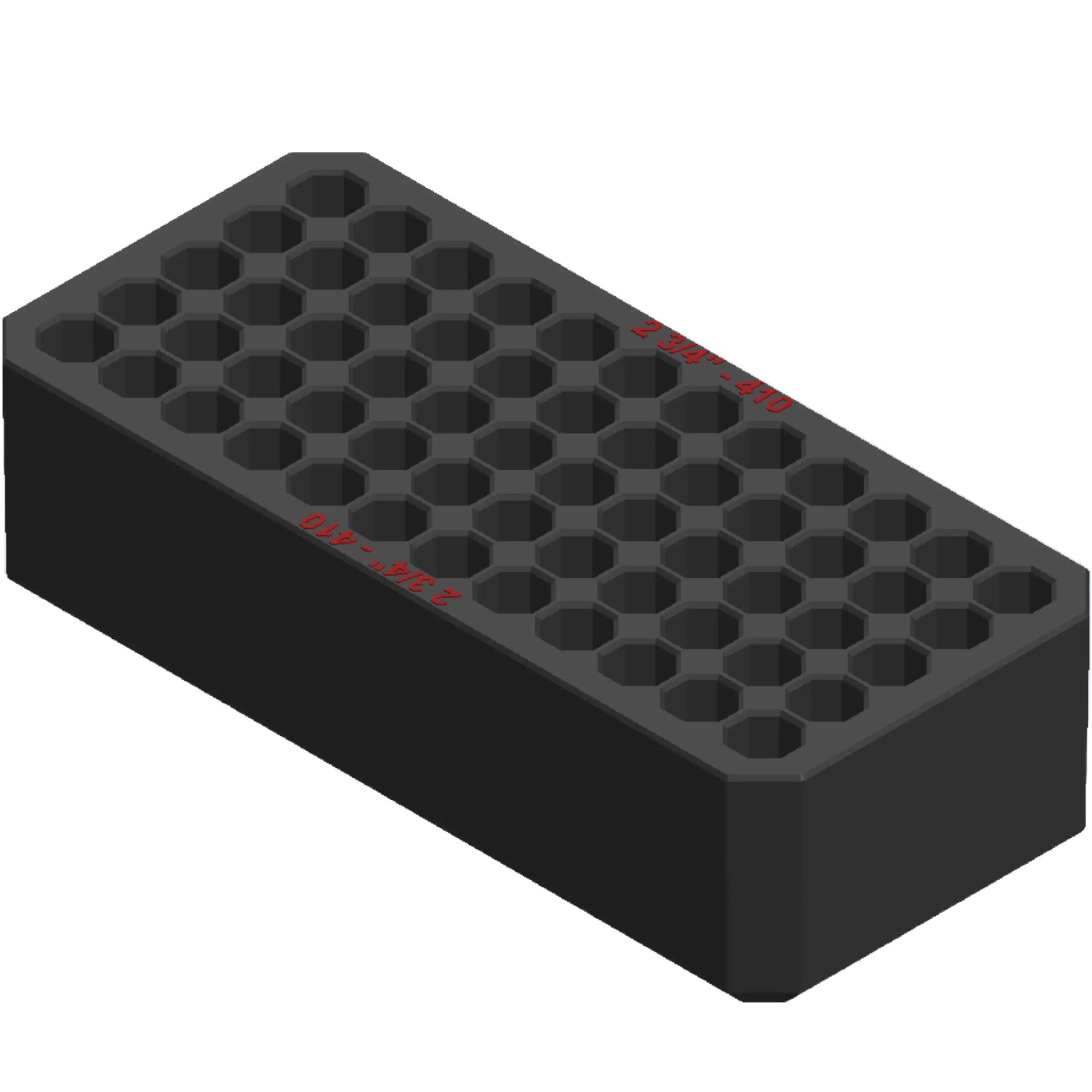 LARGE TRAY 410 2-3/4 INCH RED