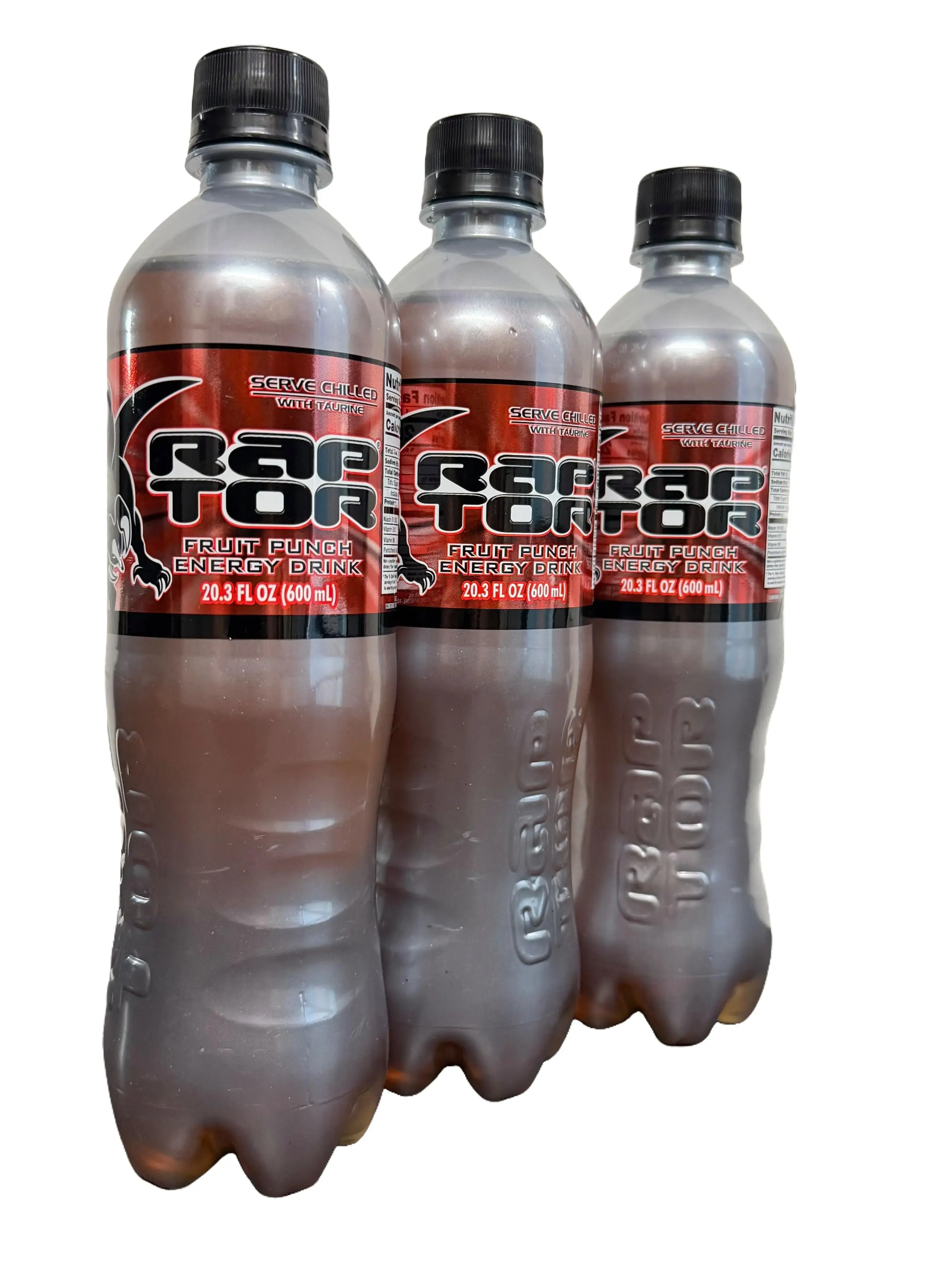 3 RAPTORS FRUIT PUNCH ENERGY DRINK 600 ML 3 RAPTORS FRUIT PUNCH ENERGY DRINK 600 ML