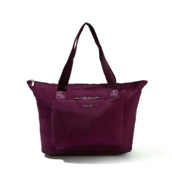 Baggallini Packable Expandable Tote - Mulberry