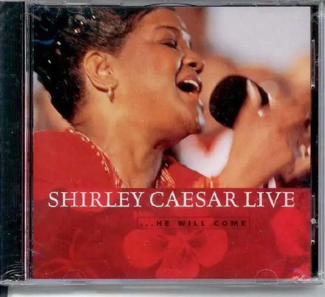 Shirley Caesar - He Will Come Live Gospel Album, Artist-Recorded English Songs, Compact Disc Format, No Age Restriction, Music CD