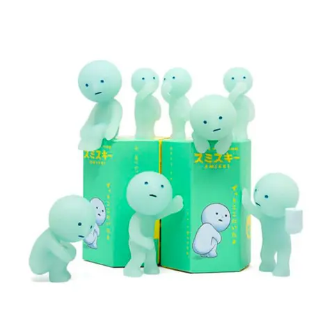 SEALED - Smiski Toilet Blind Box - (1 Sealed Blind Box, 1 Figure)