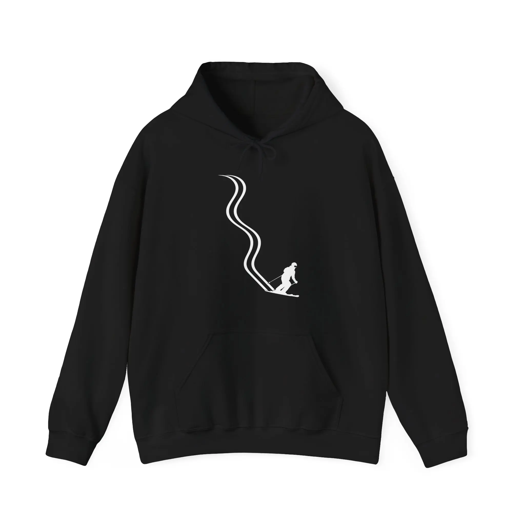 Ski Player Fans Girl Boy Mountains Cold Outdoor Nature Lovers Hoodie, Men Women Ski Lovers Christmas Gifts Ski Hoodie