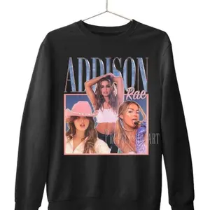 Addison Rae Retro Unisex Sweatshirt - Classic Homage Style For Trendsetters Sweater
