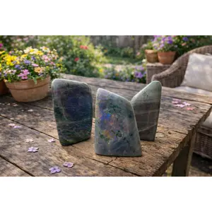 Twilight Purple Flash Labradorite Natural Crystal Stone Energy Freeform