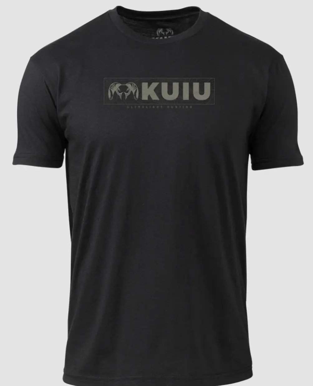 KUIU Topo Block Logo T-Shirt, Hunting Graphic Tee, Outdoor Adventure Shirt, Lightweight Performance Apparel, Gift Idea For Hunters And Outdoor Enthusiasts 9L3I8