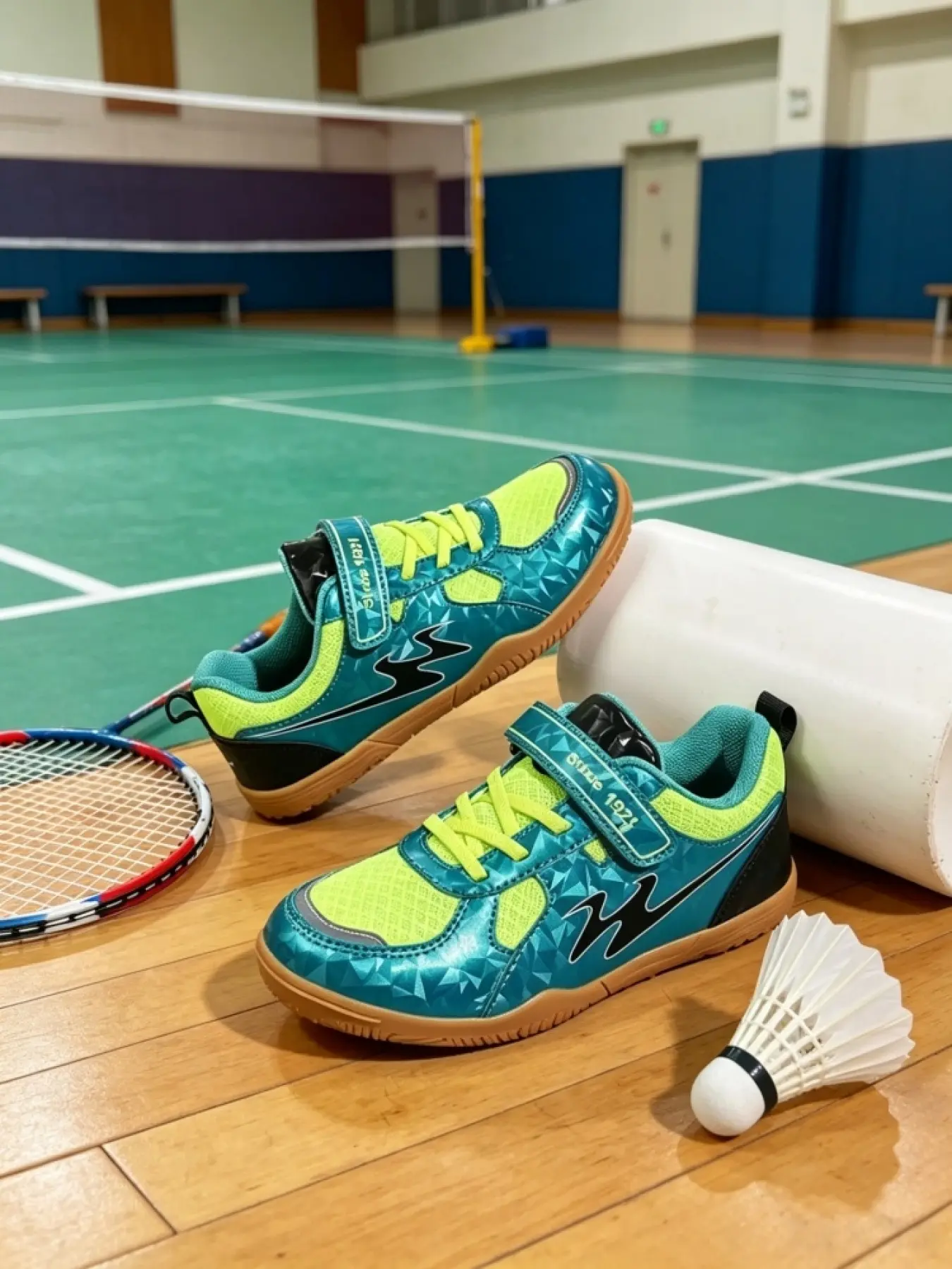 Women's Professional Table Tennis Shoes Synthetic Leather Mesh Upper Non-Slip Wear-Resistant Breathable Comfortable for Competition & Training