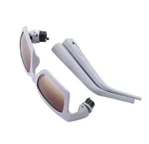 GRAY RAVE SUNGLASSES INNOVATIVE STORAGE 2 in 1 Male Female HIDE GOODIES IN THE SIDE