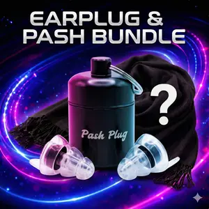 Earplug and Rave Pashmina Bundle