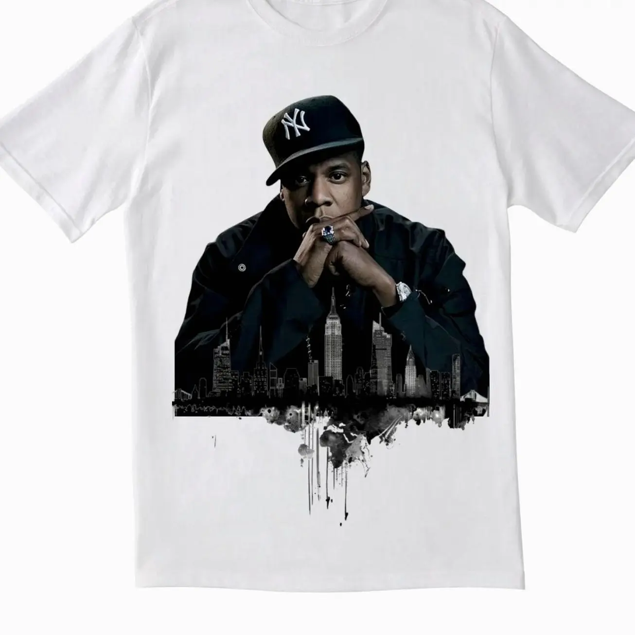 JAY-Z Graphic Tee, Concert T-shirt Fan, Personalized Blueprint/Reasonable Doubt XYE 65K