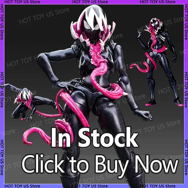 Gwen Action Figures Anime Figurine Kaiyodo Amazing Yamaguchi Revoltech Statue Ko Model Gk Collection Kid Toy Gift