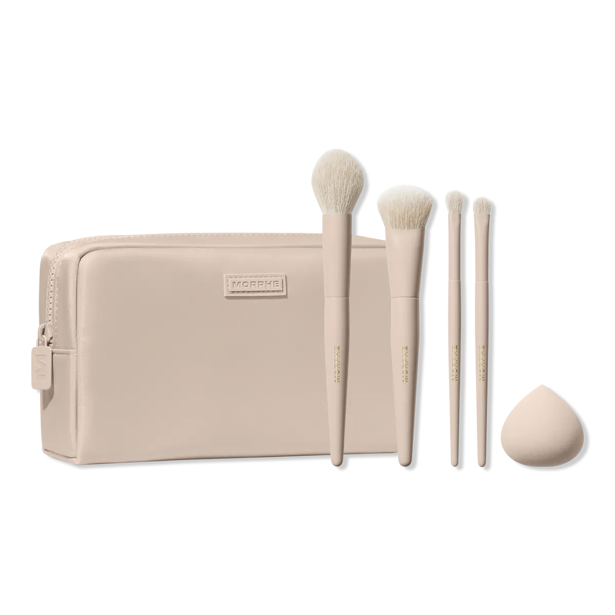 Morphe Morphe Oat Latte 5-Piece Face & Eye Brush Set Morphe Morphe Oat Latte 5-Piece Face & Eye Brush Set
