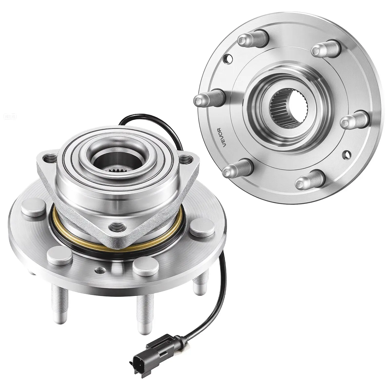 【Summerfinds】VEVOR 2PCS Front Wheel Bearing & Hub Assembly with Anti-Lock Brake Sensor, Quick-Install Precision-Fit Vehicle Part, Compatible with 2020 Cadillac Escalade & Chevy Suburban, OE 515160 [DealsForYouDays]