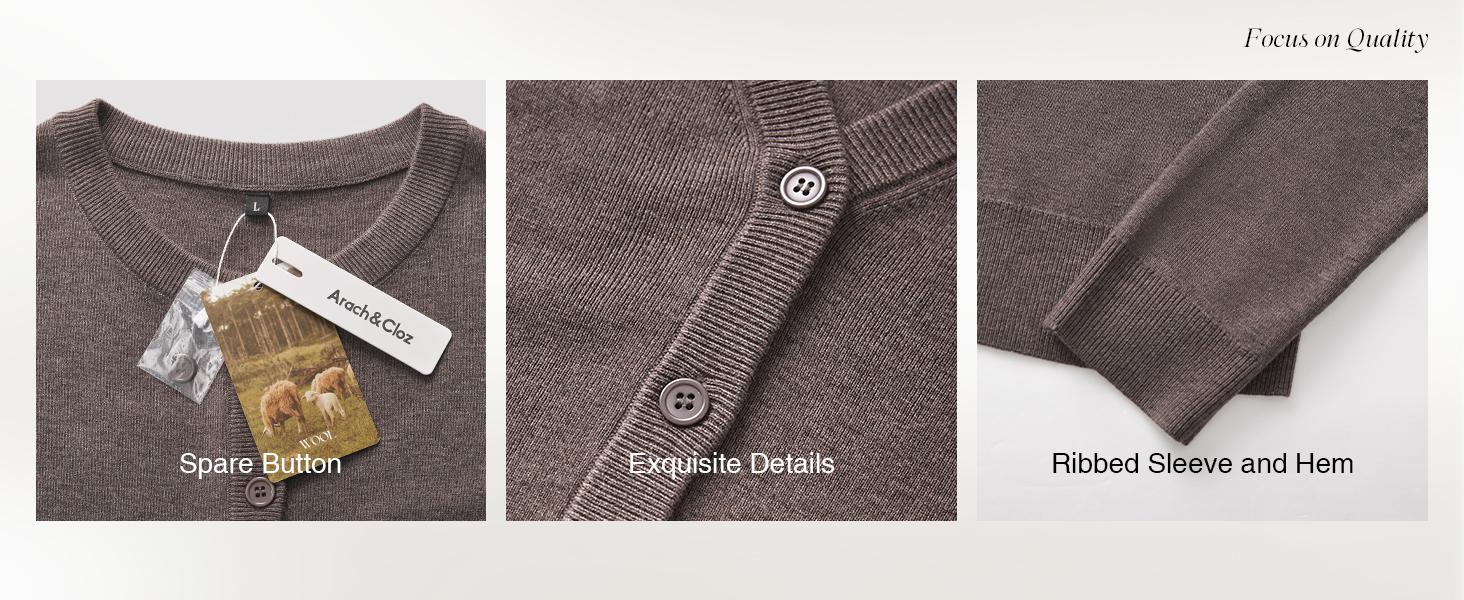 Arach&Cloz Women's 2026 Spring Lightweight Cropped Cardigan Long Sleeve Crew Neck Bolero Shrug Casual Top Arach&Cloz Women's 2026 Spring Lightweight Cropped Cardigan Long Sleeve Crew Neck Bolero Shrug Casual Top