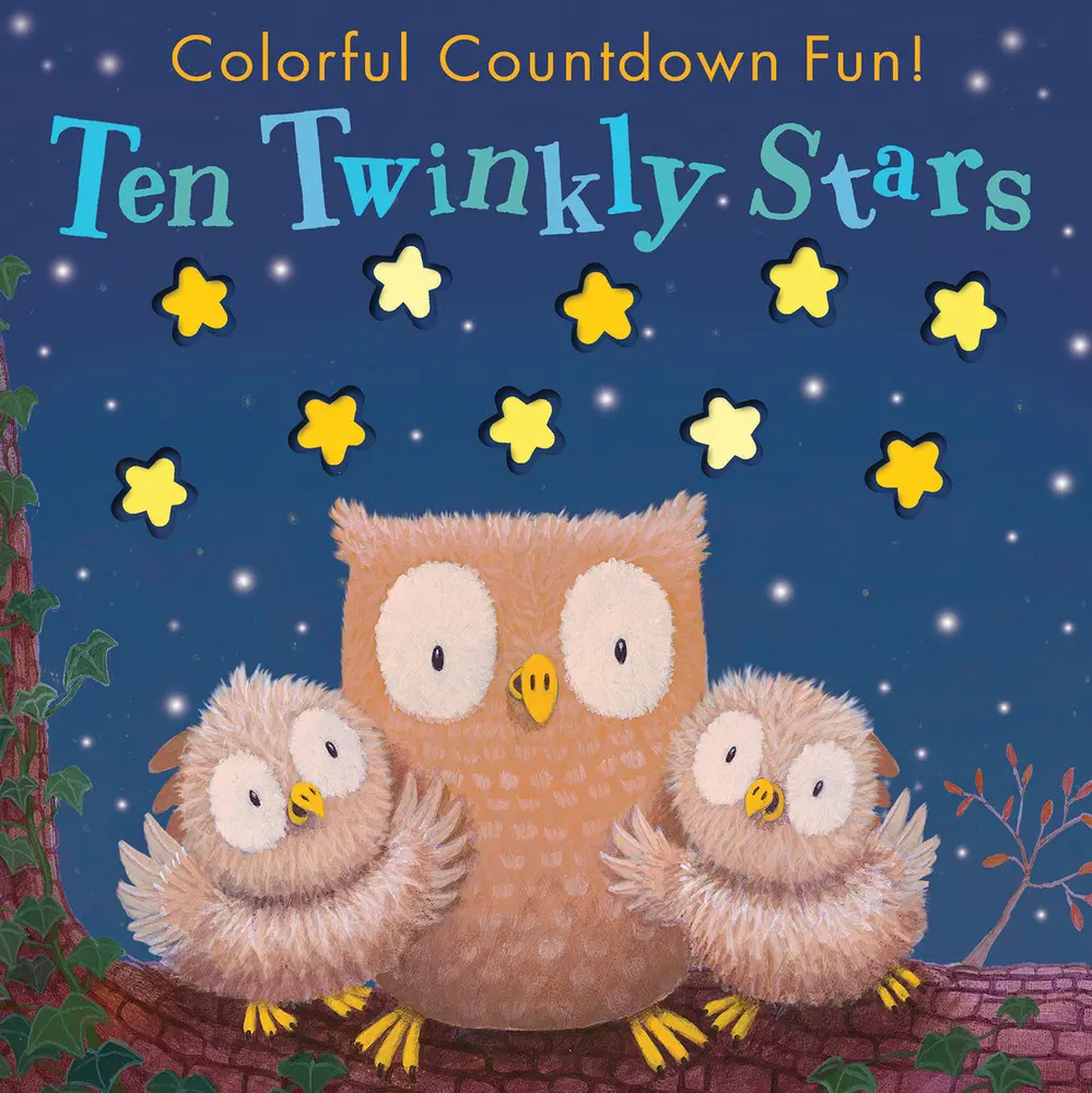 USED Book - Ten Twinkly Stars: Colorful Countdown Fun! by Tiger Tales (Paperback) - english