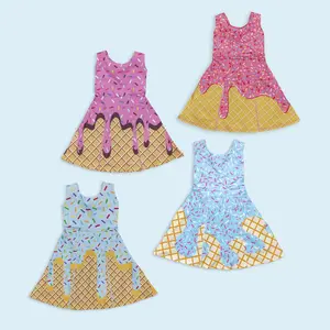 Girls summer active wear yoga dress athletic dress