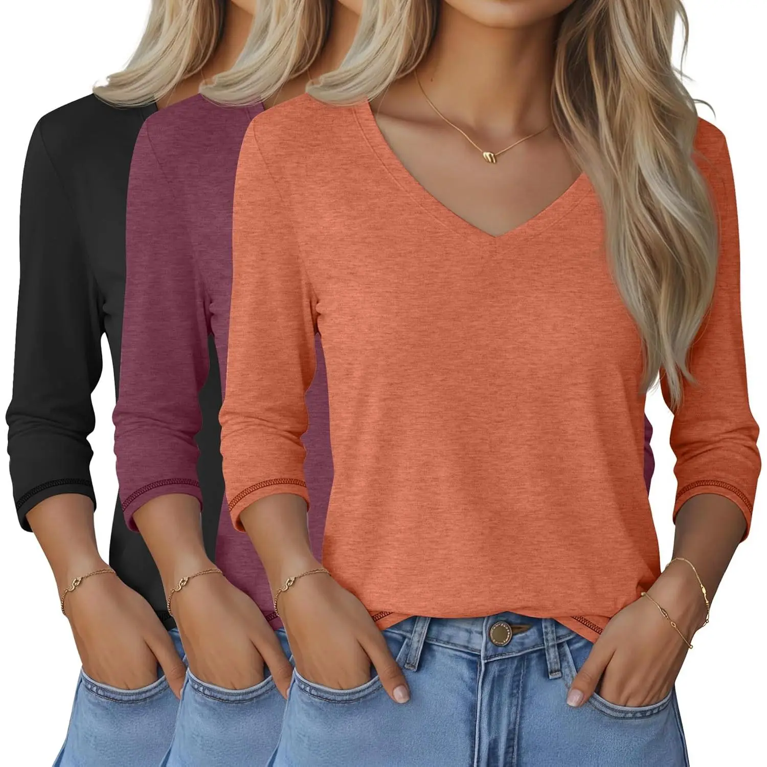 Caramel, Wine Red, Black