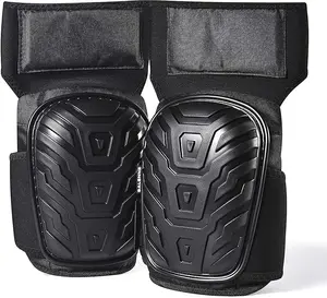 Pairs Heavy Duty Foam Padding Gel Construction Knee Pads for Work - Comfortable Knee Protection for Indoor and Outdoor Use