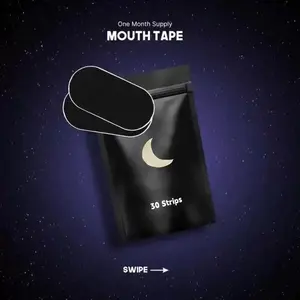 Anti-snoring Sleep Mouth Tape, Breathable Mouth Patches for Night Sleep, Ldeal Birthday Gift,Comfortable Body Care Product,SleepTape For Mouth,Travel Size Products, HealthcareSleep Aid. Strips with Strong Adhesive