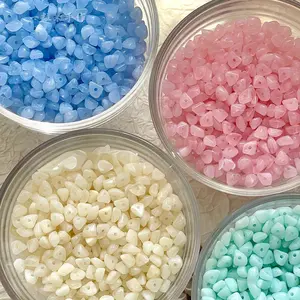 15/30/50/100g Irregular Simulated Jade Beads, 6mm Broken Stone Beads, Acrylic Beads, DIY Jewelry Making Supplies, Bracelet Necklace Phone Chain Car Ornament, Beading Making