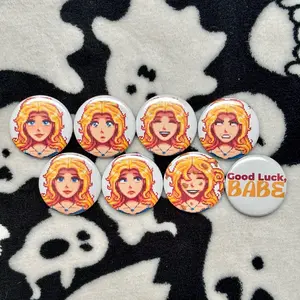 Haley Stardew Valley Button Pin Set