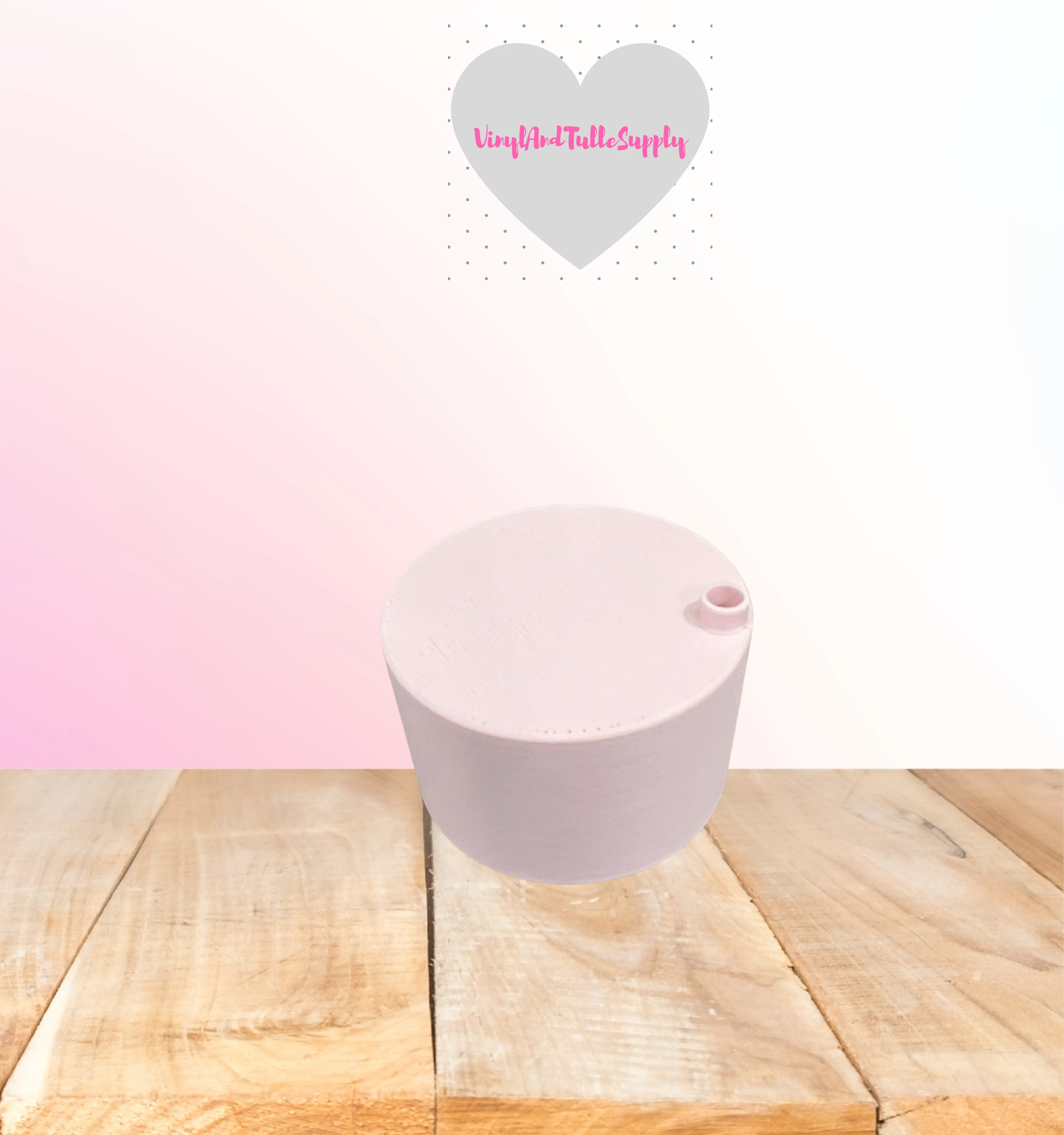 Kell Bell No Spill Snow Globe Glitter Funnel - Exclusive Baby Pink - Original