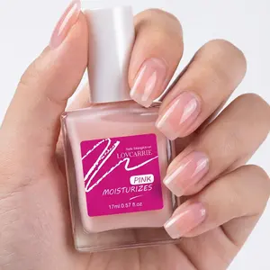 LOVCARRIE Pink Nail Strengthener Quickly repairs brittle, easily-broken nails Dries naturally without baking Alcohol-free formula Creates elegant nail effects