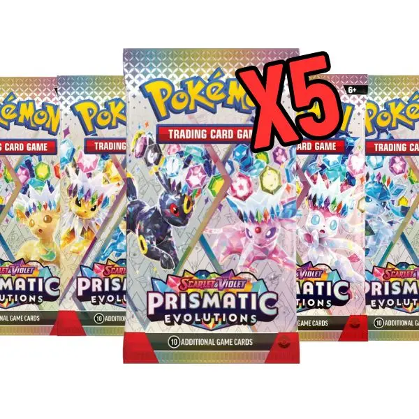 Prismatic Evolution Booster Packs (5) - TikTok Shop