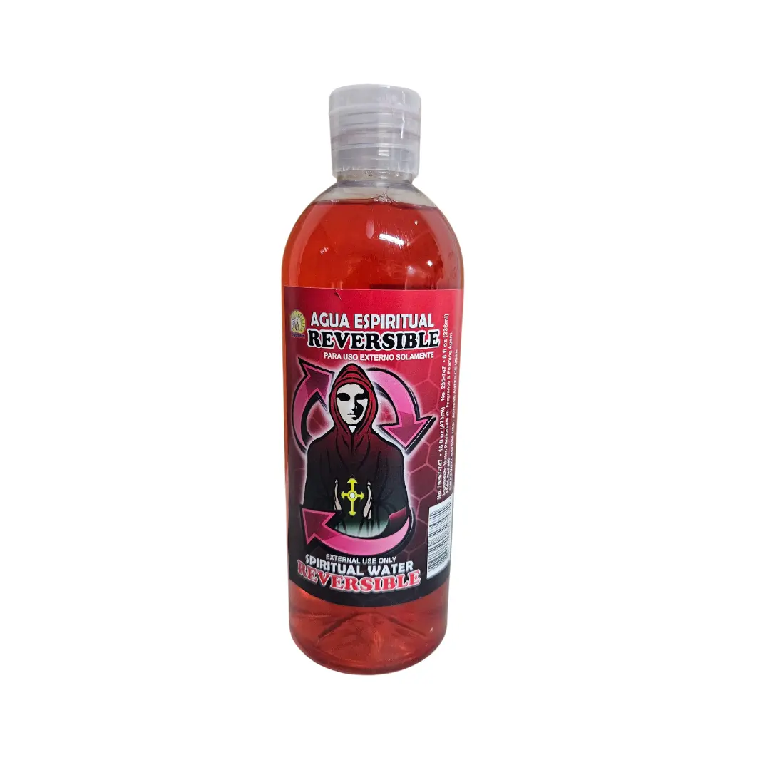 Reversible Agua Espiritual/ Spiritual Water Reversible Agua Espiritual/ Spiritual Water