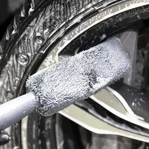 Car Cleaning Brush, Efficient Wheel Cleaner Tool, Durable Design for Easy Maintenance, Perfect for Daily Use & Professional Detailing
