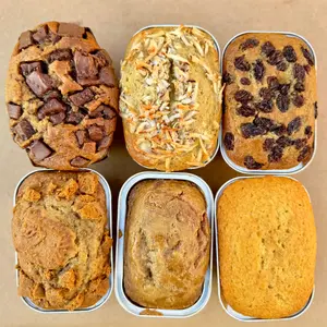 Discovery Box – 6 Mini Loaves, Fresh-Baked, Bursting with Flavor – Real Ingredients, No Preservatives