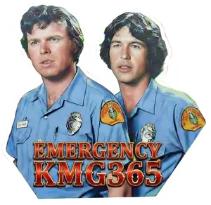 Emergency KMG365 Window or Helmet Decal Tiktok